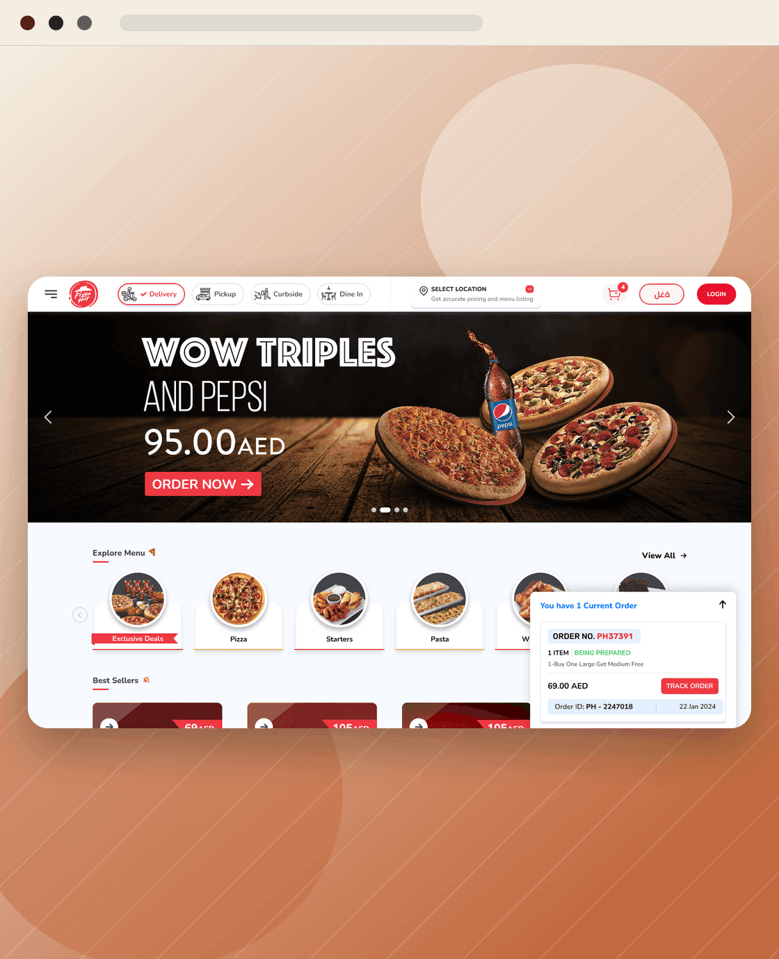 Pizza Hut Digital Ordering